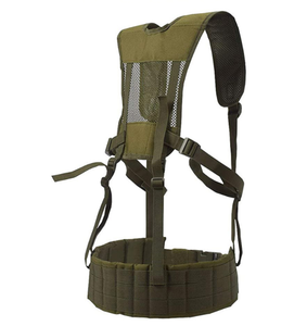 เข็มขัดรบแบบมีแผ่นรอง DFH814 พร้อมสายสะพายถอดได้ เข็มขัดสำหรับปฏิบัติการรบพร้อมแผ่นรองที่สวมใส่สบาย สายรัดรูปตัว H แบบถอดได้ - Product Image 2