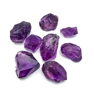 Bán buôn Chất lượng cao tinh thể tự nhiên nguyên thạch anh tím Stones Healing pha lê tối thô thạch anh tím đá quý để bán - Product Image 3