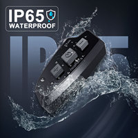 Fodsports FX10C Full Duplex 1000M interphone bluetooth casque pour casque de moto système d'interphone moto