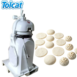 Macchina Commerciale Semi-Automatica per Tagliare e Arrotondare Impasti, per Ravioli, Pizza, Panini al Vapore, <span class=keywords><strong>Simit</strong></span>, Bagel, Scone, Brioche - Product Image 1