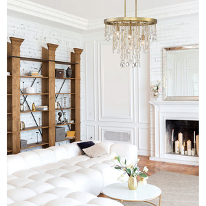 Personnalité créative moderne simplicité salle à manger salon éclairage rond décoratif cristal <span class=keywords><strong>moins</strong></span> <span class=keywords><strong>cher</strong></span> <span class=keywords><strong>lustre</strong></span> - Product Image 3