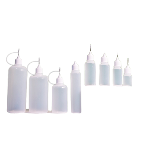 ขวดหยดตา HDPE ทรงกลม ขนาด 3 5 10 15 20 25 30 50 60 100 120 มล. พร้อมหัวหยดด้านใน - Product Image 2