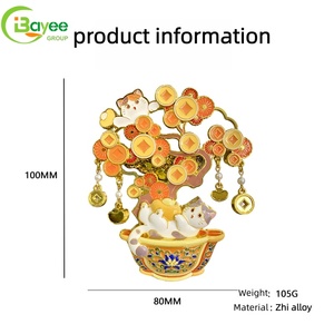 Imán de Refrigerador 3D con Diseño de Árbol de la Fortuna, Ecológico, Duradero y Brillante, Personalizado de Fábrica OEM/ODM, Regalo - Product Image 2