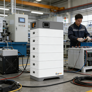 Nuevo Paquete de Baterías de Iones de Litio Apilables de 8000 Ciclos, 5KWH 10KWH, para Sistemas de Almacenamiento de Energía Solar - Product Image 1
