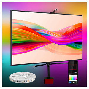 Daybetter RGBIC 55-65 pulgadas, sincronización con detección de movimiento, aplicación Tuya Wifi, control por voz de Google Alexa, tira de retroiluminación de inmersión con cámara - Product Image 1