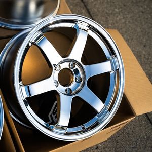 ล้อโครเมียมแบบล้อเฟืองลึก5X114.3 5X120ใหม่มีล้อโครเมียมสามล้อ <span class=keywords><strong>TE</strong></span> <span class=keywords><strong>37</strong></span> 19 20นิ้วสำหรับ350Z 370Z Supra Civic เป็น BMW F30 G20 F32 M4 M3 G22 - Product Image 4