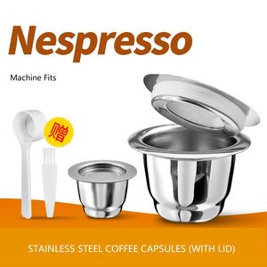 Cápsula de Café Reutilizable <span class=keywords><strong>Nespresso</strong></span> Compatible con la Máquina Original <span class=keywords><strong>Nespresso</strong></span>, Filtro de Cápsula de Café Recargable de Acero Inoxidable - Product Image 2