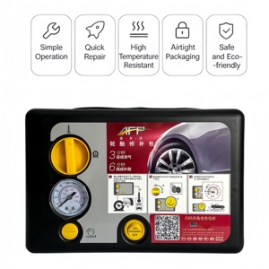 Kit de réparation de pneus multifonctionnel intégré de haute qualité, kit d'outils d'urgence rapide et pratique, kit de réparation de crevaison pour voiture - Product Image 3