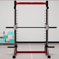 Rack de Potencia Multifuncional de Alta Capacidad con Barra de Dominadas y Soporte Ajustable para Sentadillas, Equipo de Gimnasio en Casa, Producto de Calidad Premium
