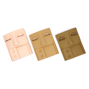 Silicone Mannequin <b>Head</b> <b>Training</b> Model for Eyelash Extension Practice False Lash Grafting - Product Image 1