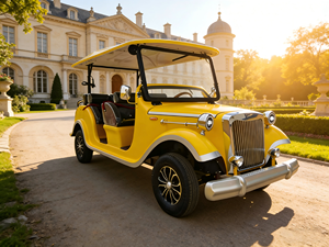 Voiture Classique Vintage à Batterie Lithium 5-11 Places, Puissance Élevée, Charge Lourde, Longue Autonomie, Fonctionnement Silencieux, Vente en Gros - Product Image 1