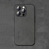 Vente en gros pour 16 Pro Max emballage complet étui de téléphone portable de luxe en peau de mouton antichoc avec 6 couleurs