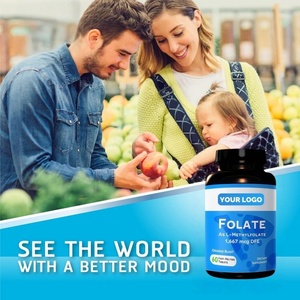 Suplemen kualitas tinggi mendukung Homocysteine & Cognition Plus B9 <span class=keywords><strong>B12</strong></span> l-methyl 5 Mthf methyl tablet <span class=keywords><strong>Folate</strong></span> untuk orang dewasa - Product Image 4