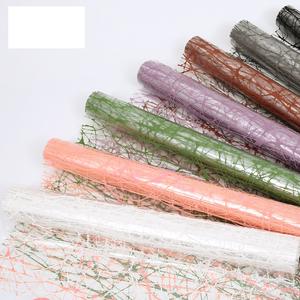 Cristal raphia maille fleur emballage gaze rose bouquet matériaux d'emballage évidé maille <span class=keywords><strong>fleuriste</strong></span> fournitures fabricants vente - Product Image 3