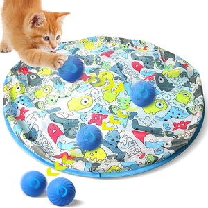 Jouets interactifs pour chat balle pochette de <span class=keywords><strong>jeu</strong></span> activée par le mouvement couverture de chasse tapis de <span class=keywords><strong>jeu</strong></span> cache-cache <span class=keywords><strong>jeu</strong></span> de capture de <span class=keywords><strong>souris</strong></span> - Product Image 4