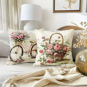 Federa per Cuscino Stampata in Stile Nordico Minimalista, Copricuscino Decorativo Quadrato per Auto - Product Image 5