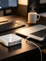 Base de Conexión USB-C 2.0 de Aleación de Aluminio 11 en 1 para USB-A 2.0, 3.1, 4K/60Hz, Ethernet de 1000 Mbps, Soporte RAID, Tarjeta SD/MicroSD