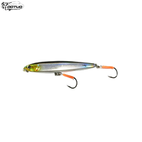 Umpan Pancing Aotuo Laris Manis, Single Hook Rattle Long Cast Sinking Pencil Lure untuk Ikan Bass, Seabass, Panfish, dan Memancing Air Tawar