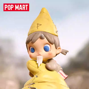 Penjualan terlaris asli POPMART Bubble Mart Polar Double keingintahuan Goblin ornamen kartu gantung hadiah - Product Image 3