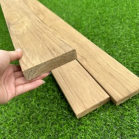 Plancher en bois massif de chêne chinois de haute qualité, naturel, écologique, modifié thermiquement, haute durabilité, bois dur durable
