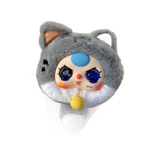 Babythree dễ thương động vật búp bê Mèo May Mắn Dây Kéo Túi sang trọng cầm tay chơi đồ chơi bí ẩn hộp với Quà Tặng cặp vợ chồng đông lạnh - Product Image 2