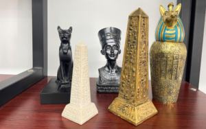 Figurine de fée musulmane en résine, modèle égyptien, résine polyrésine - Product Image 4