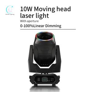 Luz Láser de Cabeza Móvil para Efectos Especiales, 10w 15w, Luz Láser de Animación DMX - Product Image 2