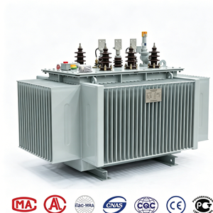Transformateur de puissance immergé dans l'huile triphasé XUSHENG S13 30 kVA 500 kVA 1000 kVA 1250 kVA 2000 kVA 2500 kVA à enroulement en aluminium 380 V/400 V - Product Image 1