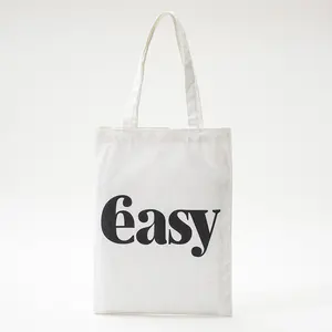 Low MOQ Reusable Custom Tote Shopping Bags Cotton Canvas Bags Eco-friendly Tote Canvas Bags With Custom Printed Logo