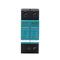 MOREDAY Parafoudre DC SPD PV 40kA pour protection solaire photovoltaïque, de marque usine, 2P 800V 1000V 40 20 3P 600V MDSP-600