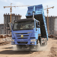 Восстановленный самосвал Howo NX 6x4, 371 л.с., двигатель Weichai, полный комплект запчастей для горнодобывающей и логистической техники