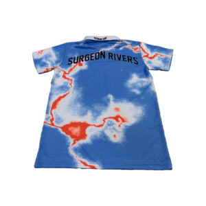 Vente de gros Nouveau design, polo de sport personnalisé, entièrement sublimé - Product Image 2