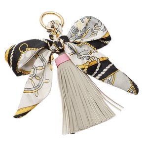 Pita Sutra Busur Rumbai Tas Liontin Pesona Keyring Gantungan Kunci untuk Wanita Tas Dekorasi Tas Tangan Wanita Tas Tangan Pesona