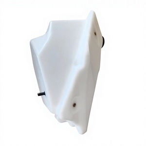 KB Weißer HDPE-Kraftstofftank für CRF250R/CRF450R 2013-2016 Motorrad-Öltank-Ersatz mit 1 Jahr Garantie - Product Image 2