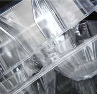 Cartons d'œufs en plastique Cartons d'œufs réutilisables en vrac pour poulet dinde canard Carton d'œufs transparent vide pour le stockage au réfrigérateur