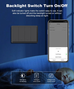 कस्टम लोगो हमें मानक वाई-फाई 1/<span class=keywords><strong>2</strong></span>/3/4 गिरोह फिजिकल पुश बटन स्विच होम ट्यूया स्मार्ट ज़िग्बेई 3.0 स्विच - Product Image 5