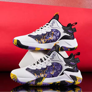 รองเท้าวิ่งหุ้มข้อสูงแบบผูกเชือก รุ่นใหม่ ฤดูใบไม้ผลิ 2025 น้ำหนักเบา นุ่มสบาย ดีไซน์ทันสมัย ใช้งานได้หลากหลาย พื้นรองเท้านุ่ม สำหรับผู้ชาย - Product Image 4