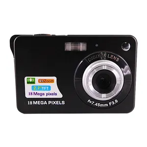 HOT SALE 2.7 Inch IPS Screen Chargeable 18 MP 8X Digital Zoom Mini Digital Popular Video Camera with Photos and Videos Function