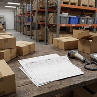 Papier autocopiant NCR en promotion – Feuilles continues pour imprimante