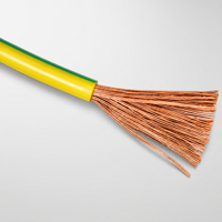 Kabel Fleksibel Berisolasi PVC BVR yang Dapat Disesuaikan, Konduktor Inti Tembaga, Kabel Listrik Rumah Tangga