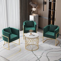 Chaises d'hôtel en velours et métal, style nordique, luxe, chrome doré, canapé de bureau, mobilier moderne, chaises pour événements, fêtes, mariages, banquets, hôtels