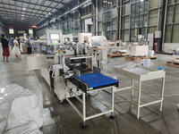 Machine d'emballage de papier toilette double couche multi-rouleaux (24 rouleaux) avec certification CE pour la fabrication de papier toilette