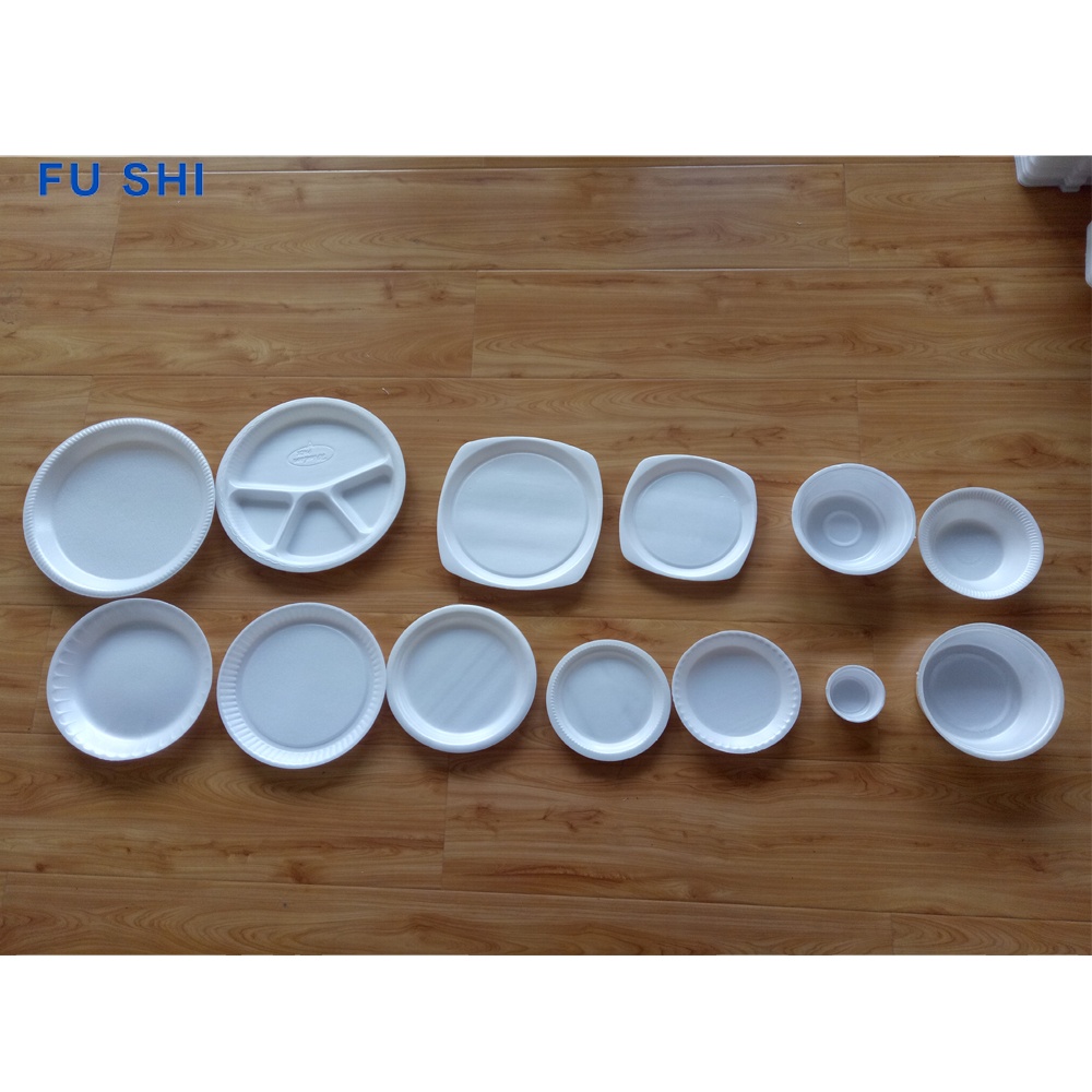 FUSHI БРЕНД PS EPS одноразовые пенопластовые пластины, обрабатывающее оборудование