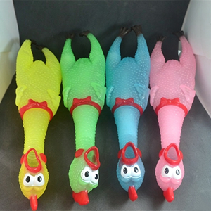 Nouveau jouet lumineux unique en forme de poulet hurlant, en plastique, pour la décompression et la ventilation - Product Image 3