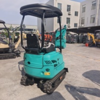 Mini-excavatrice agricole ME-16 de 1,6 tonne certifiée EPA CE pour la préparation des serres et le repiquage des vergers