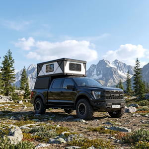 Outdoor Camping Waterproof Rooftop Hard Aluminum Pick up Truck <b>Canopy</b> Roof Top <b>Tent</b> - Product Image 1
