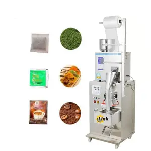 Máquina automática de embalagem de pó para saquinhos de farinha, saquinhos de chá e castanhas de caju, ideal para saquinhos verticais