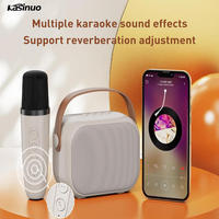 Micrófono Portátil Mini de Última Generación, Micrófono Inalámbrico BT para Cantar en Casa, Karaoke Familiar, Altavoz Portátil para Exteriores