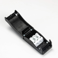 OJUN 863H Boîte de jonction 3 pôles PP anti-poussière pour connecteurs de câbles OJUN Boîte de jonction en plastique pour bornier