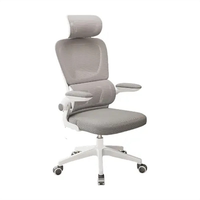 Chaise de bureau ergonomique en maille de luxe moderne 2026, avec support lombaire réglable, pivotante pour ordinateur – Nouveauté promotionnelle